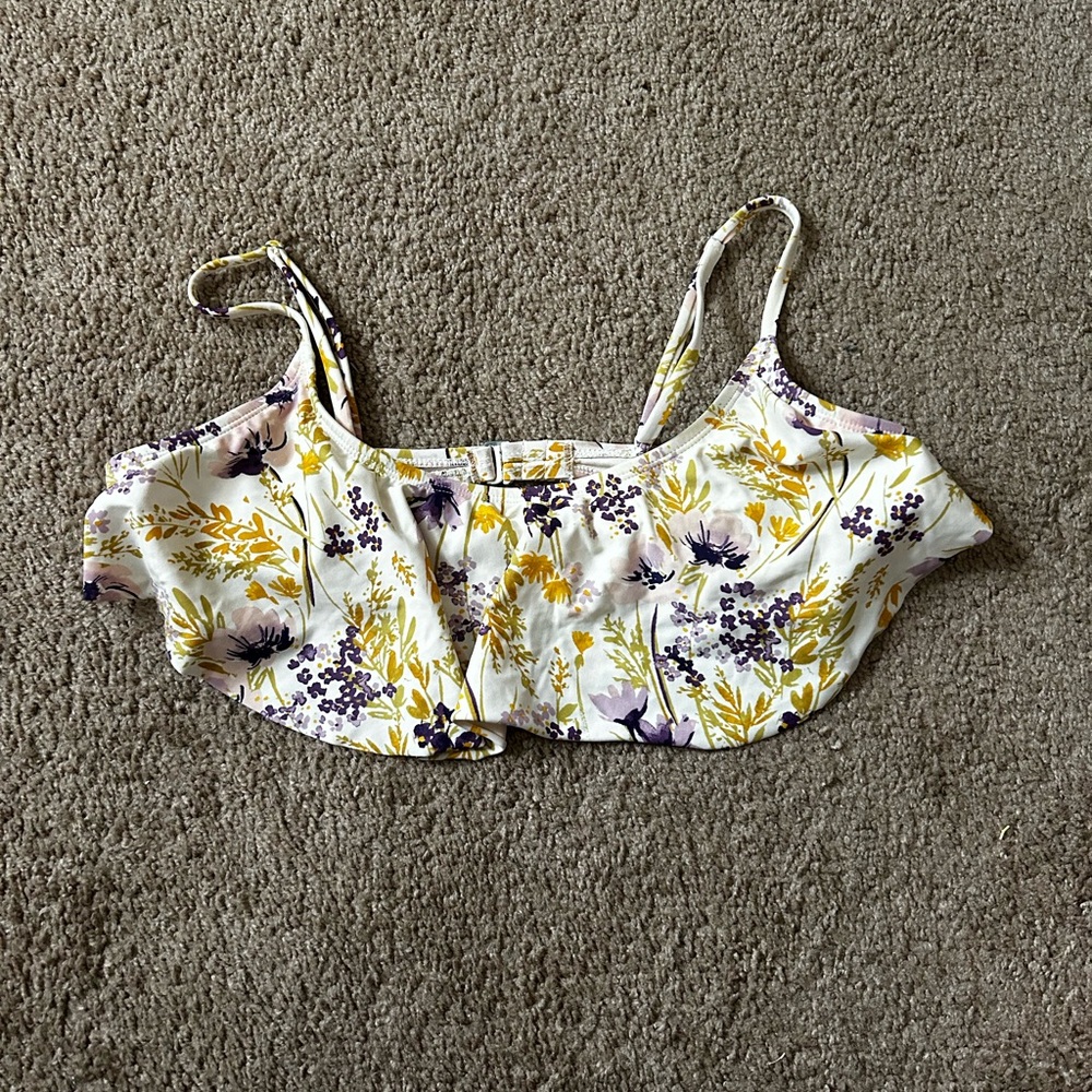 Floral Bikini Top